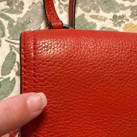 Coach Red Crossbody Mini Bag - Picture 9 of 17